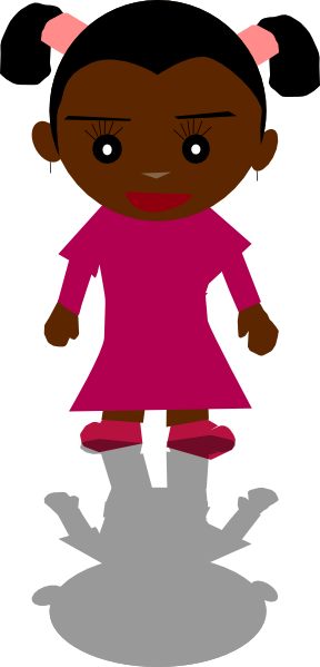 How To Set Use Totetude Shadow Girl Svg Vector - Niña Con Sombra (288x599)