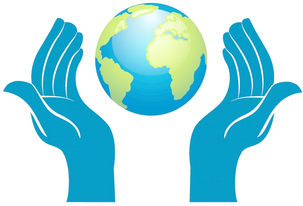 Earth Hand Clip Art - Earth Hand Clip Art (1024x718)
