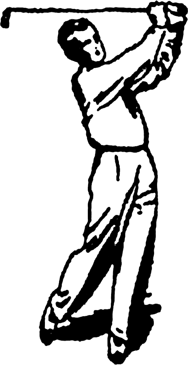 Actually, All Of The Digital Sport Clip Art Show Movement - Golf (1155x1600)