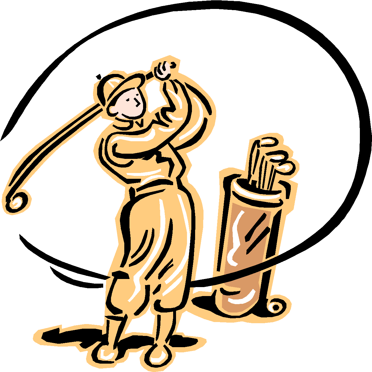 Pgs - Golf Clip Art Free (1299x1301)