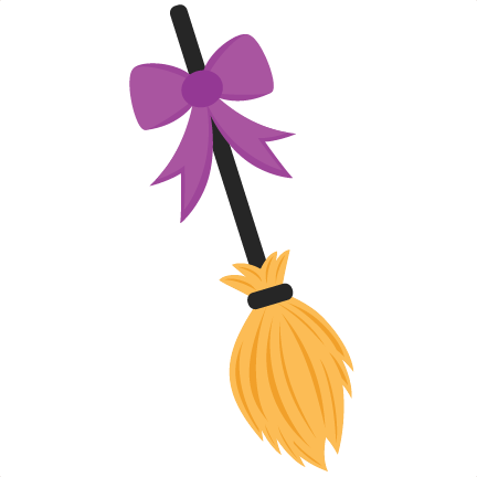Witch Broom Svg Scrapbook Cut File Cute Clipart Files - Cricut (432x432)