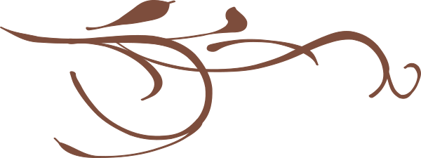 Half Brown Love Border Clip Art At Clker - Brown Borders Clip Art (600x225)