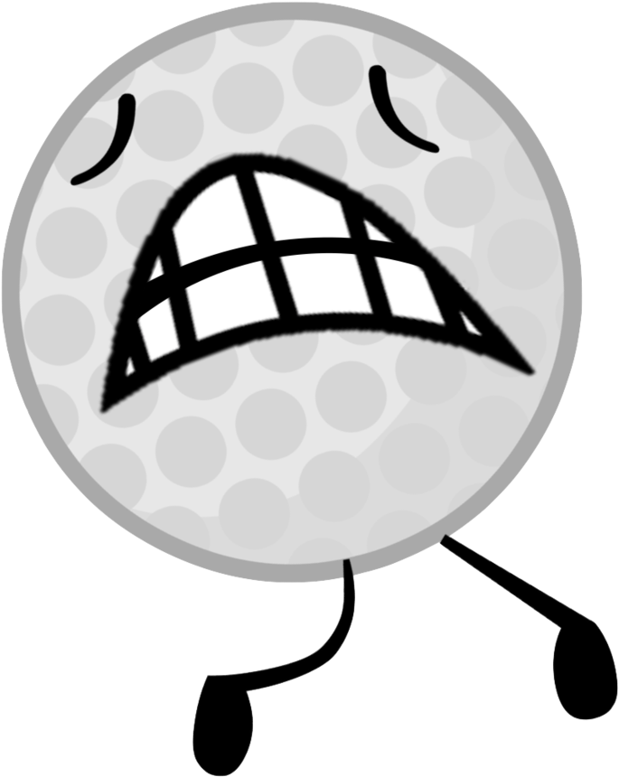 Bfb Golf Ball Intro Pose By Coopersupercheesybro - Bfb Golf Ball Pose (860x929)
