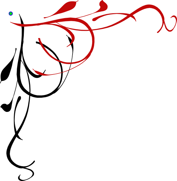 Black And Red Border Designs (588x600)