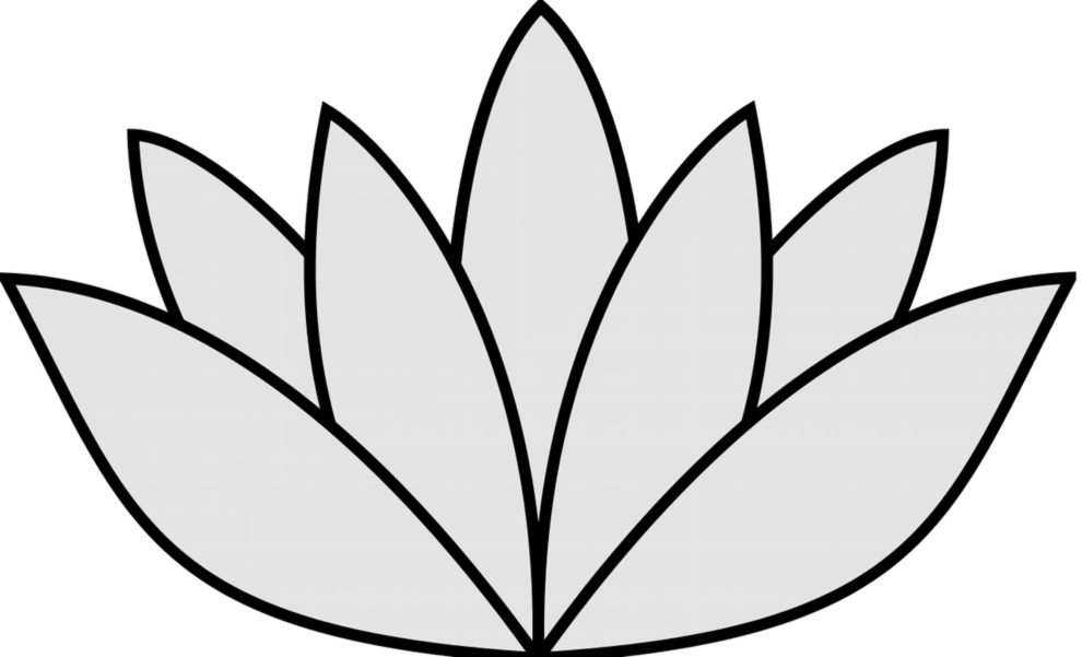 Elegant Image Of Easy To Draw Flowers Easy Drawings - Lotus Flower Drawing (990x601)