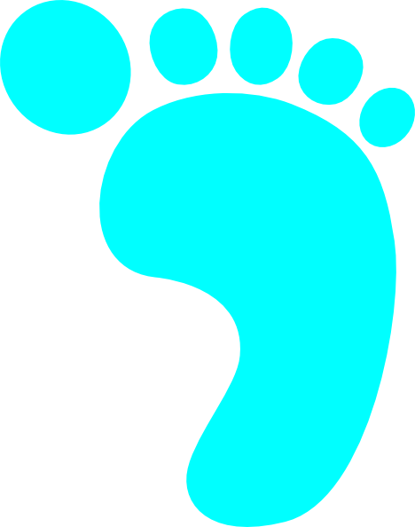2 Step Footprint Clipart Cliparthut Free - Digital Footprint Clipart (468x594)