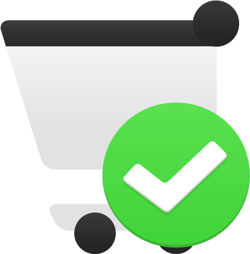 Confirm Shopping Cart Icon - Add Cart Icon Png (512x512)
