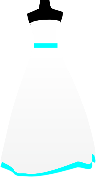 Simple Wedding Dress Cartoon 324x595 Png Clipart Download