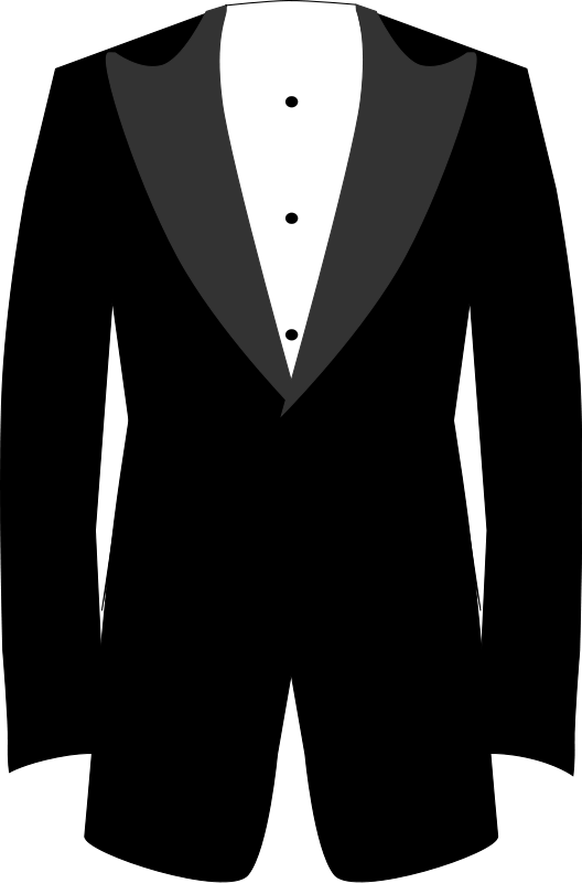 Tuxedo Clipart Pictures - Has The Groom Template (528x800)