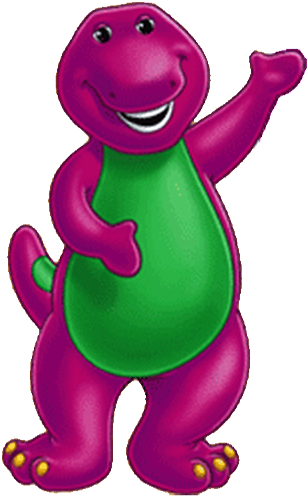 Purple Barney Clipart - Barney Clip Art (600x512)