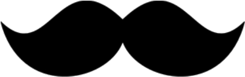 Moustache - Bigote Animado Png (589x300)