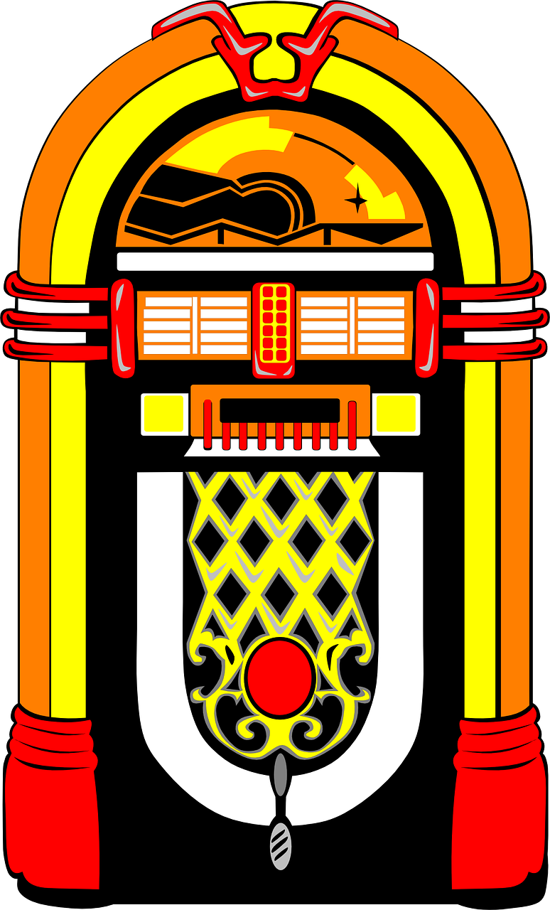Jukebox - Clipart - Jukebox Clip Art Png (774x1280)