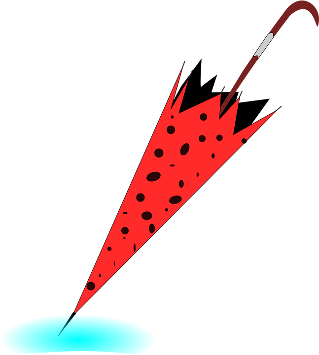 Umbrella Clipart Close - Closed Umbrella Clip Art (720x750)