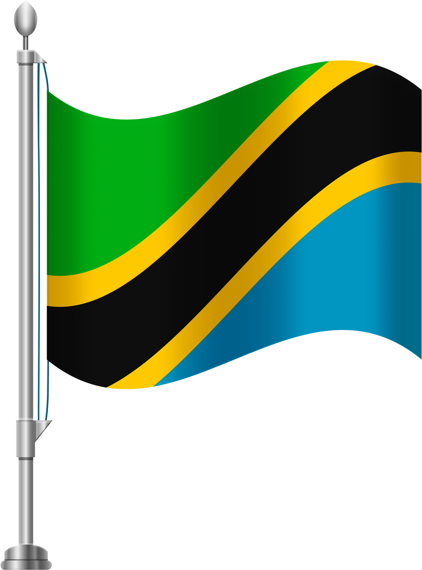 Tanzania Flag Png (1536x2000)