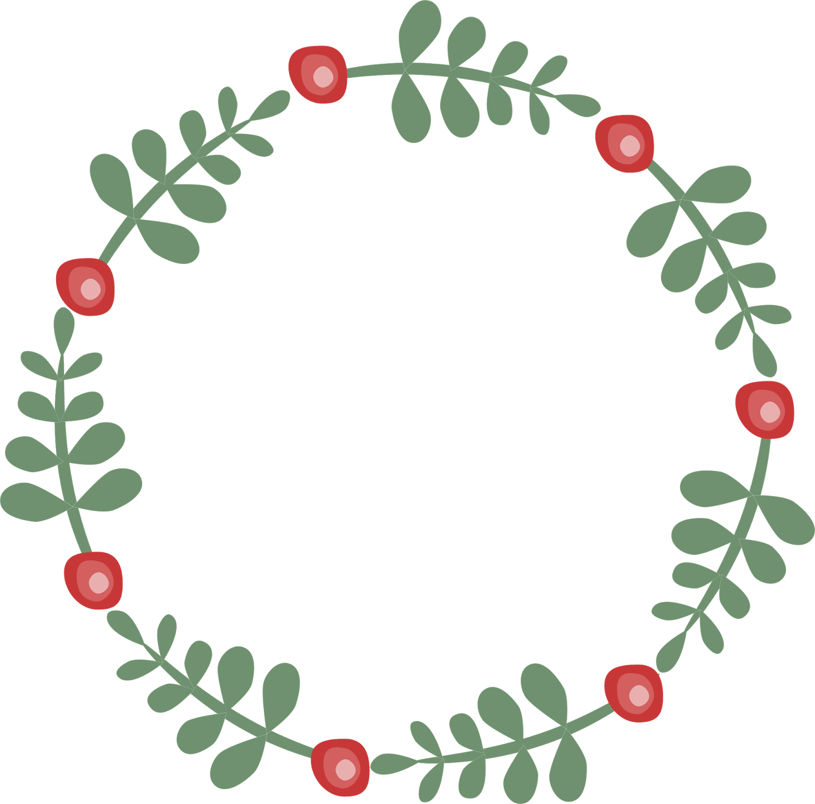 Na Koniec Przypominam - Digi Stamp Wianek (1600x1578)