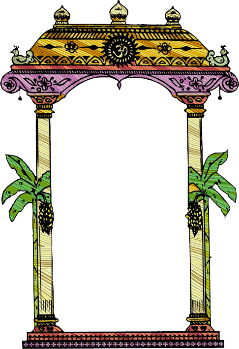 Photoshop Frames Wallpapers Designs - Png Frames Hd Gods (486x709)