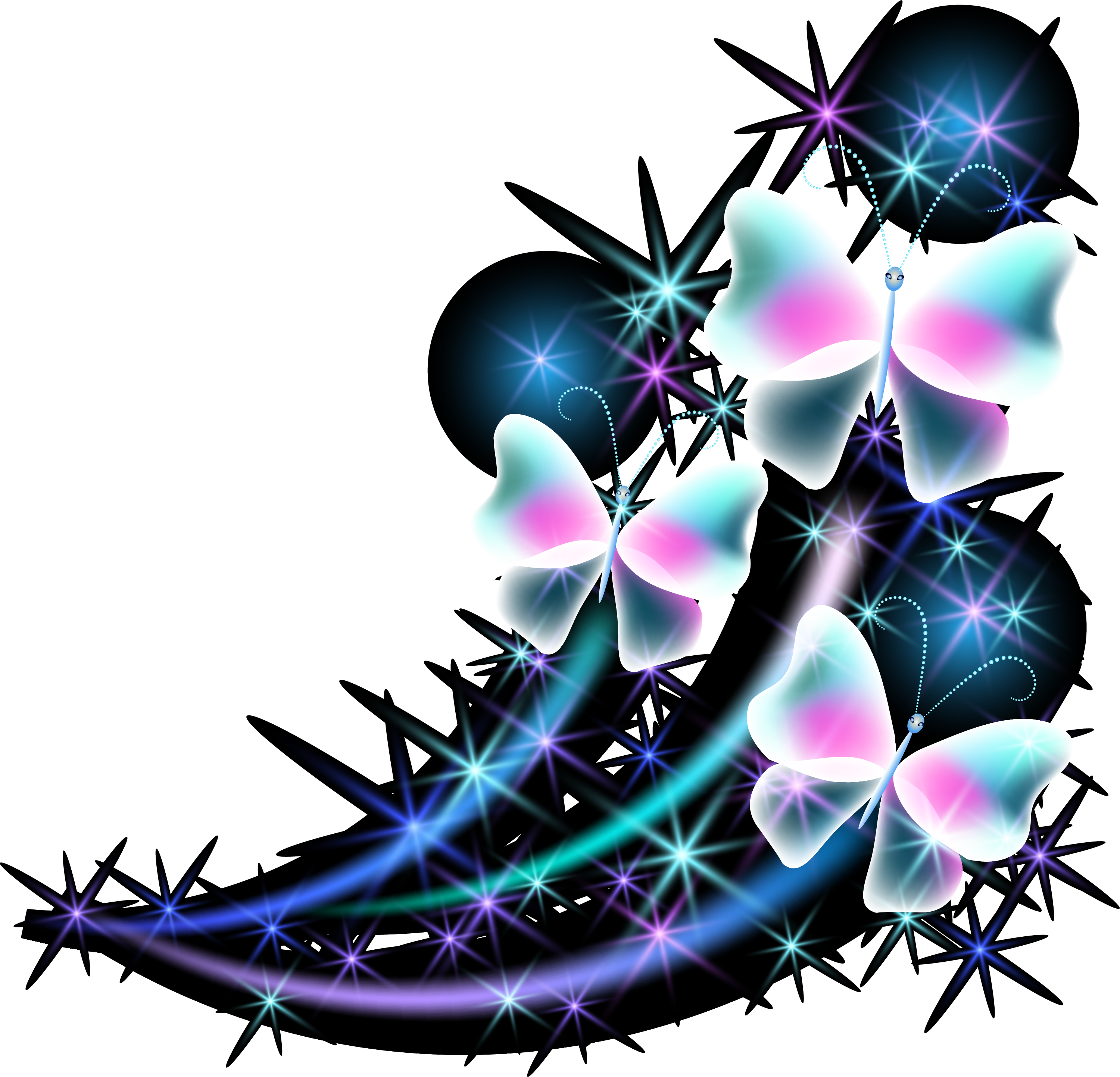 Butterfly Color Clip Art - Butterfly Color Clip Art (3001x2886)