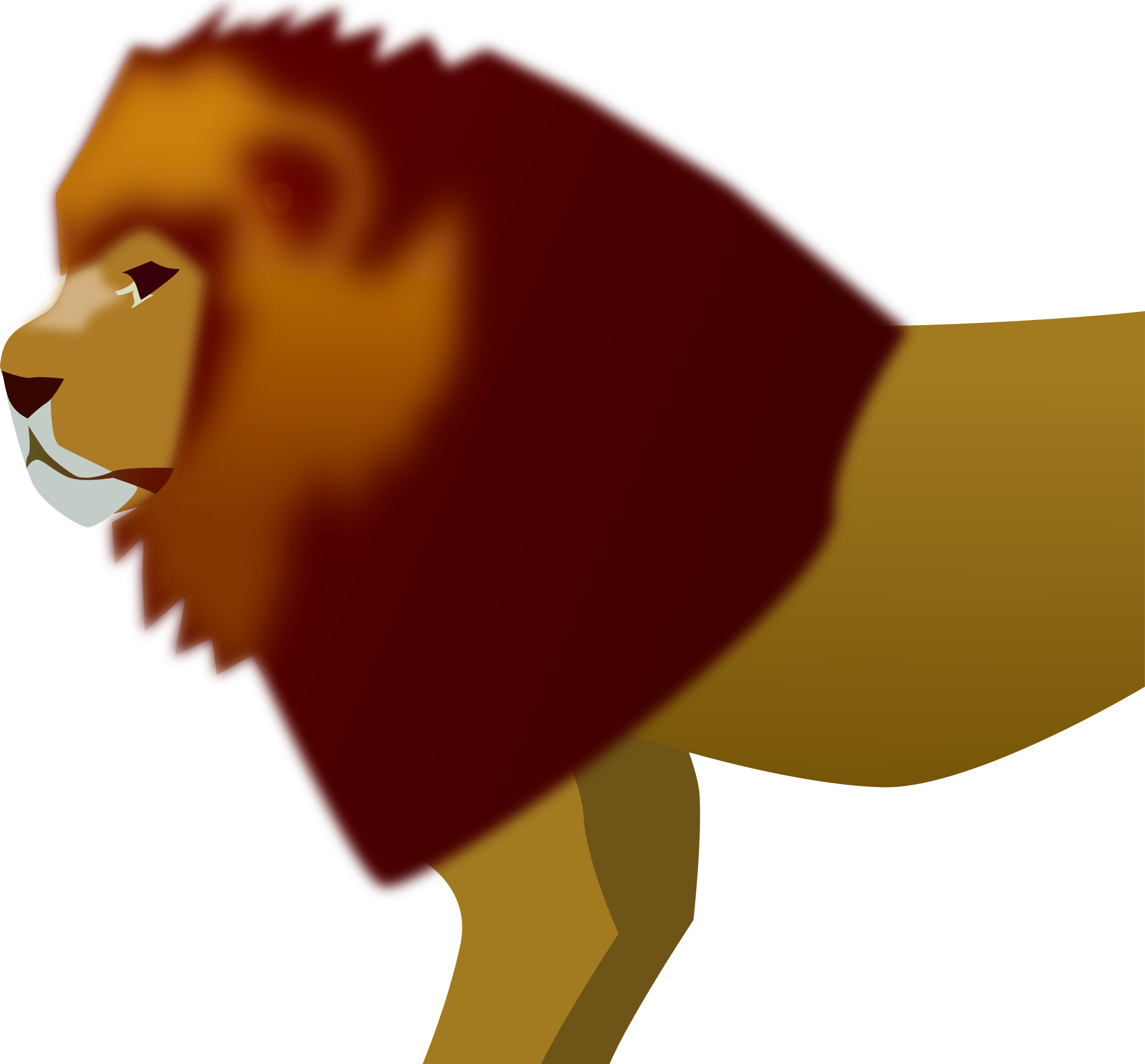 Lion - Lion Clip Art (2400x2231)