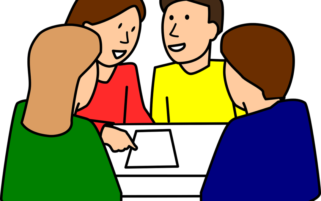 Jak Rozmawiać Z Nauczycielem - Group Work Png (1080x675)
