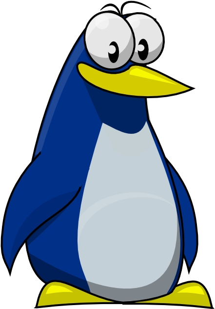 Penguin Clipart Public Domain - Graham The Christian Memes (480x640)