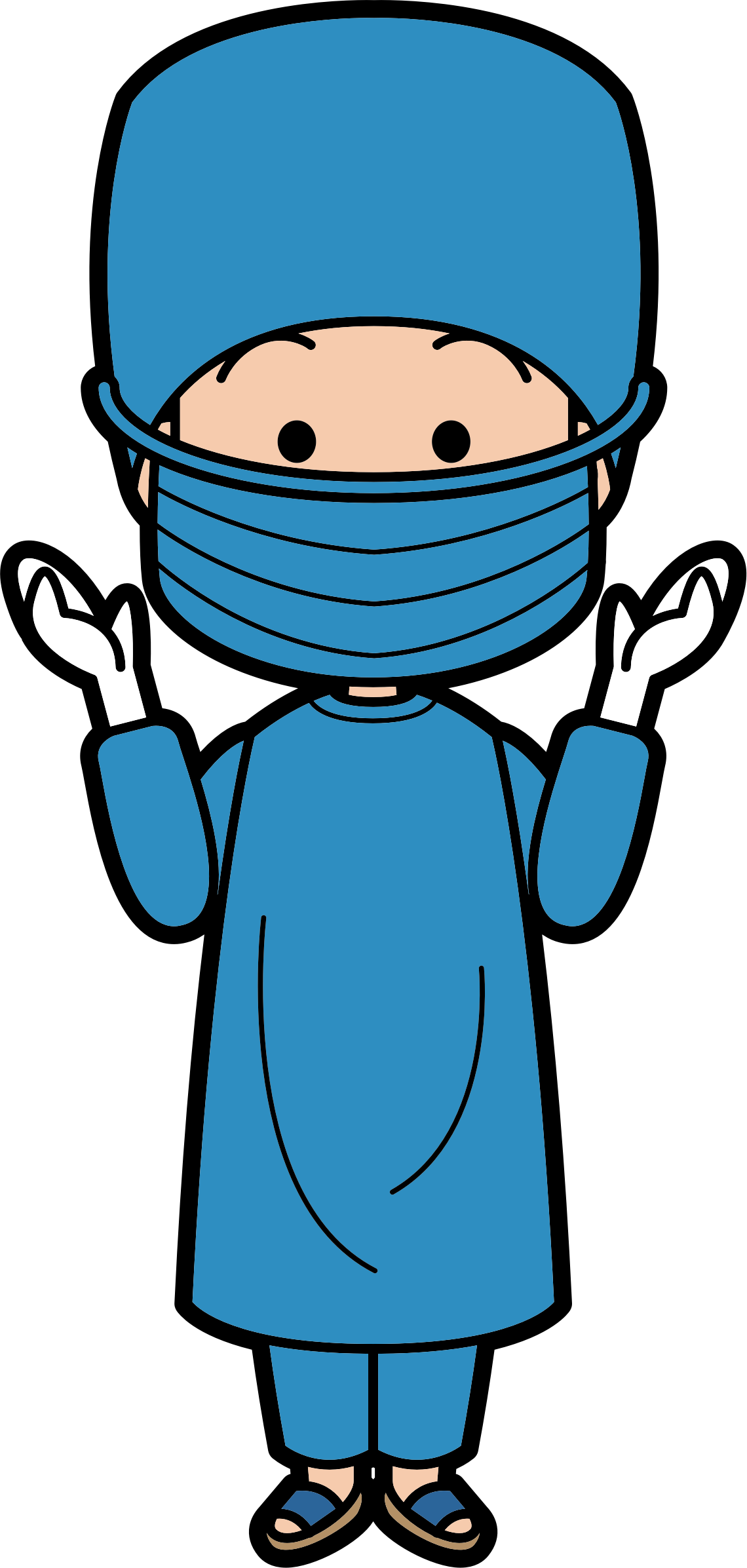 Big Image - Surgeon Png (1140x2393)