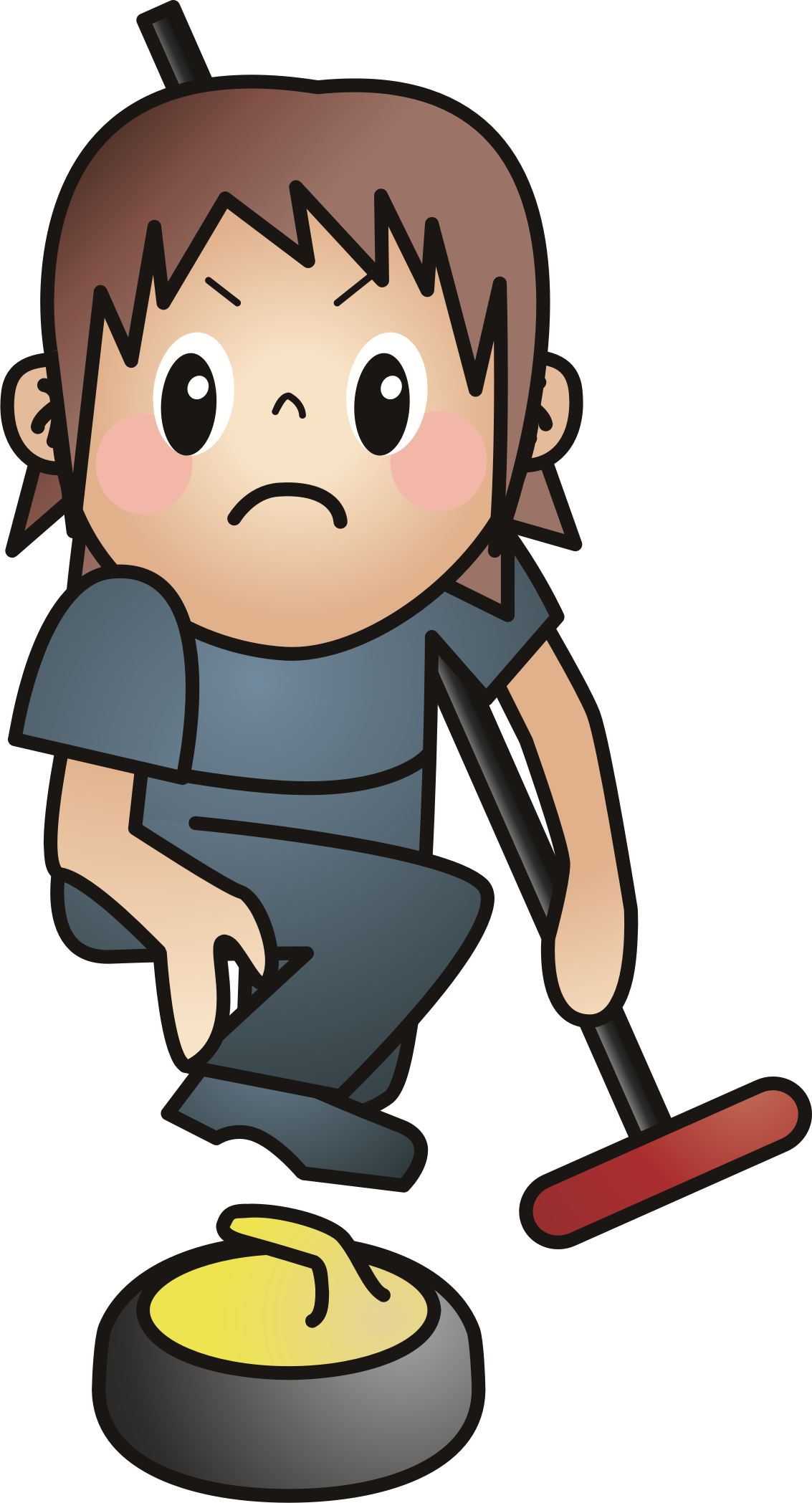 Big Image - Curling Png (1133x2097)