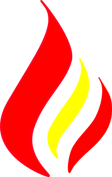 Free Flames Color Cliparts, Download Free Clip Art, - Color Flames Png (378x595)