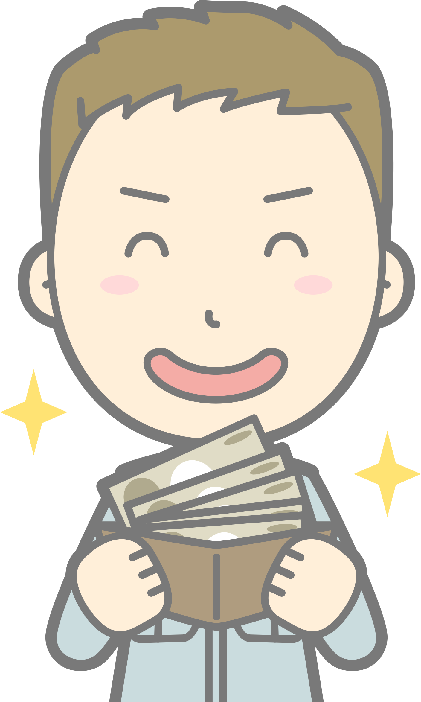 Big Image - 作業 員 泣く イラスト (1408x2347)