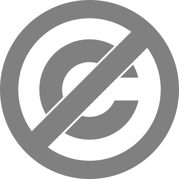 Free Vector Public Domain Icon Clip Art - Domínio Público (600x600)