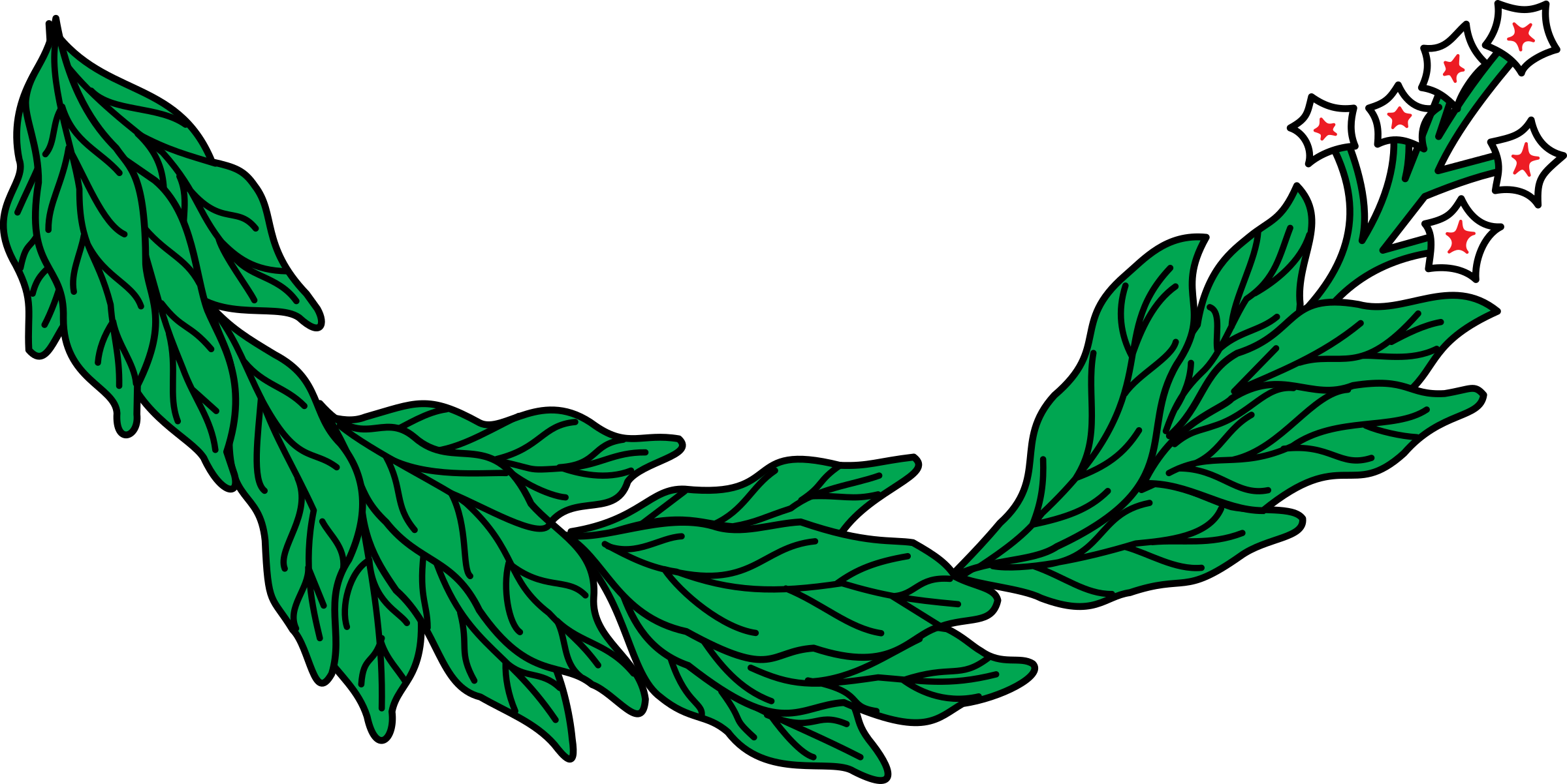 Tobacco Branch By @firkin, Clipped From A Public Domain - Brazil Coat Of Arms (2400x1202)