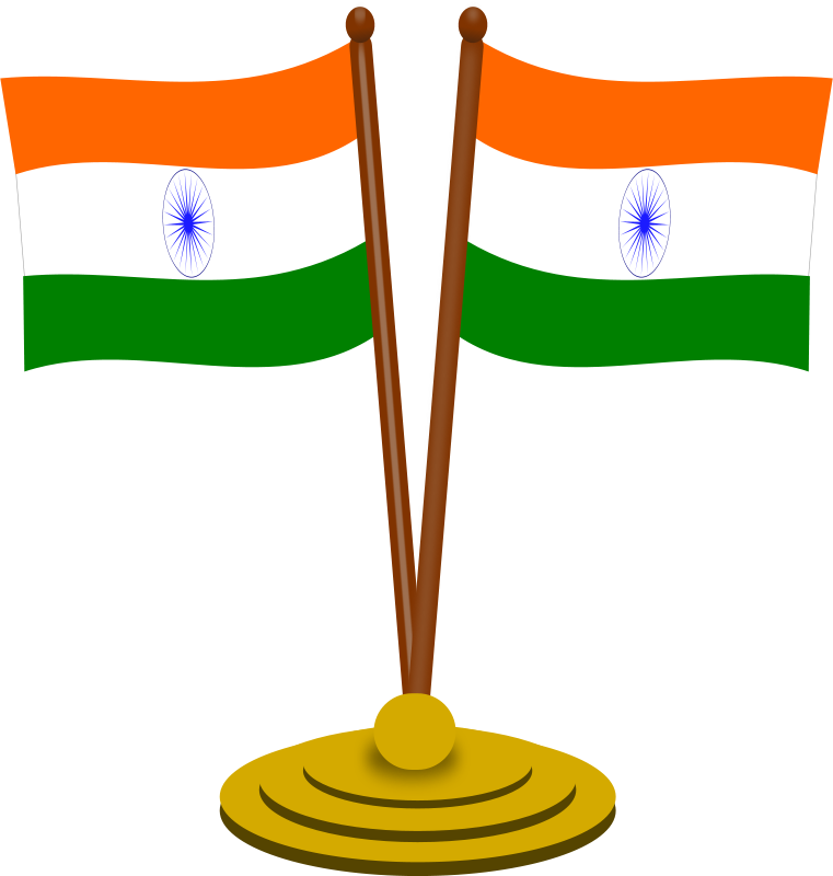 Indian Flag Clip Art (761x800)