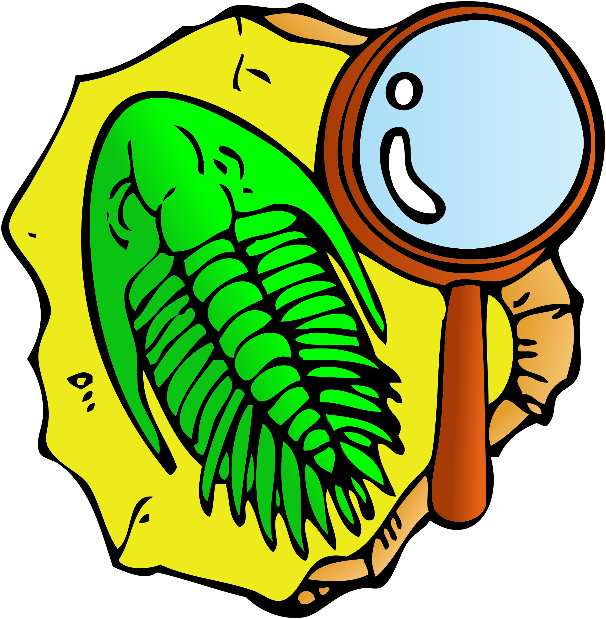 Open - Fossils Clipart (2000x2041)