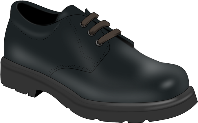 Free School Shoes Clipart Image - Clip Art School Shoes (700x424)