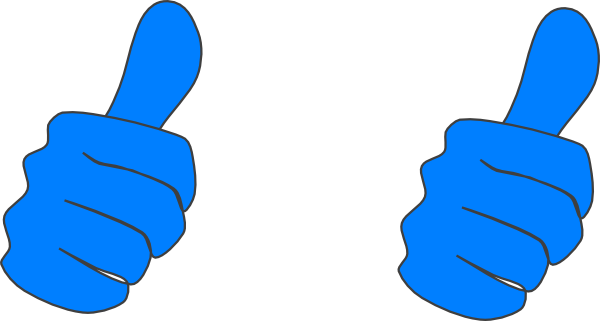 Thumbs Up Clip Art At Clker - Thumbs Up Clip Art At Clker (600x321)