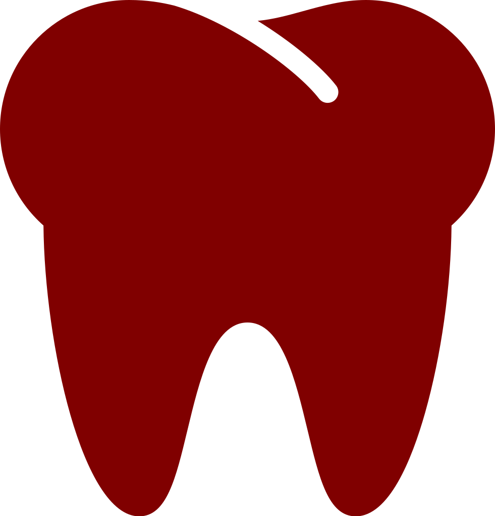 Tooth Noun 70525 Cc Red - Red Tooth Png (981x1024)