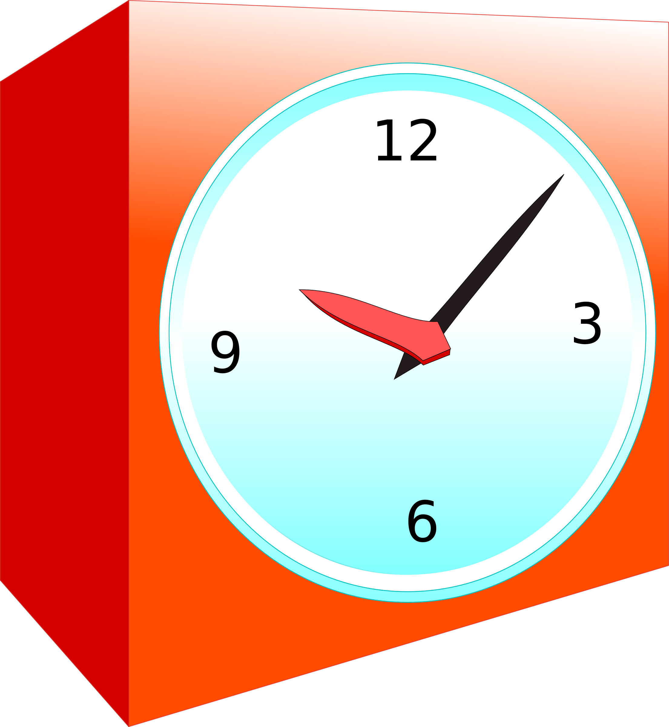 Analog Alarm Clock Clipart, Vector Clip Art Online, - Alarm Clock Clip Art (2210x2400)