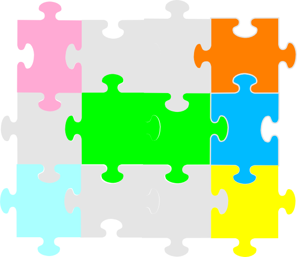 Jigsaw Puzzle Clip Art - Portable Network Graphics (600x519)