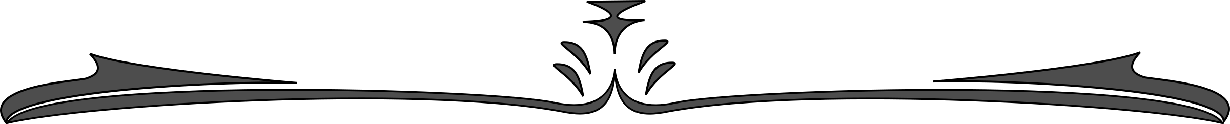 Big Image - Dividing Line Clip Art (2400x242)