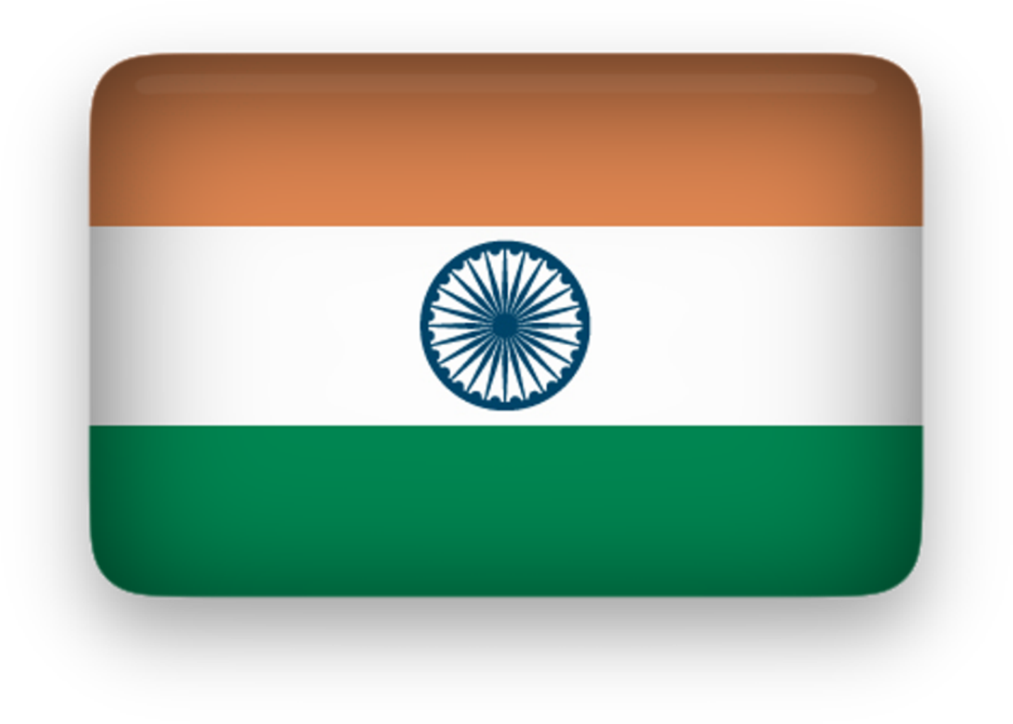 Scholarships - India Flag Icon Png (1431x1024)