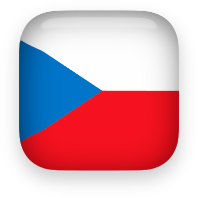Czech Republic Flag Clipart - Czech Flag Transparent Background (389x389)