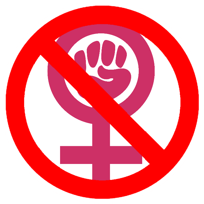 Antifeminism - No Money Sign Clip Art (721x720)