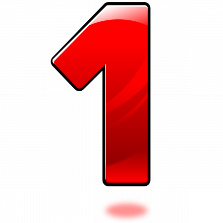 Transparent Plumbob - Transparent Background Number 1 Clipart (450x450)