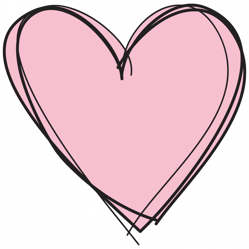 Clipart Free Download Pink Jokingart Com - Heart Clipart Transparent Background (817x817)