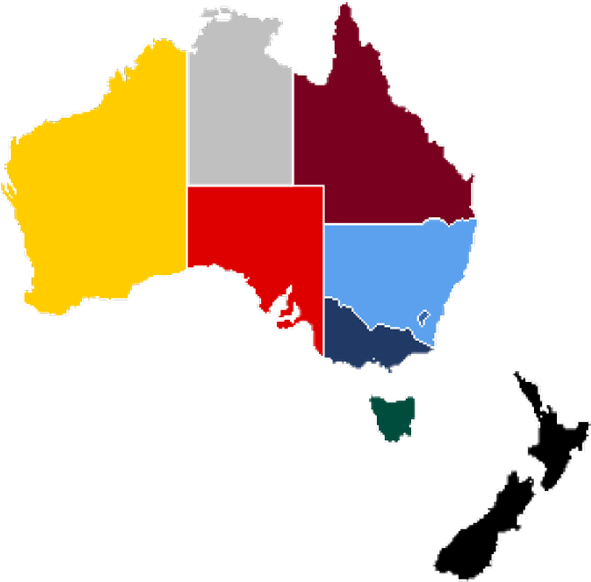 2018 Ashm Nurse Member Annual Survey - Map Of Australia (600x600)