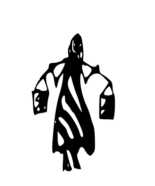 Cinderella's Stepmother Silhouette Woman - African People Silhouette Png (632x750)
