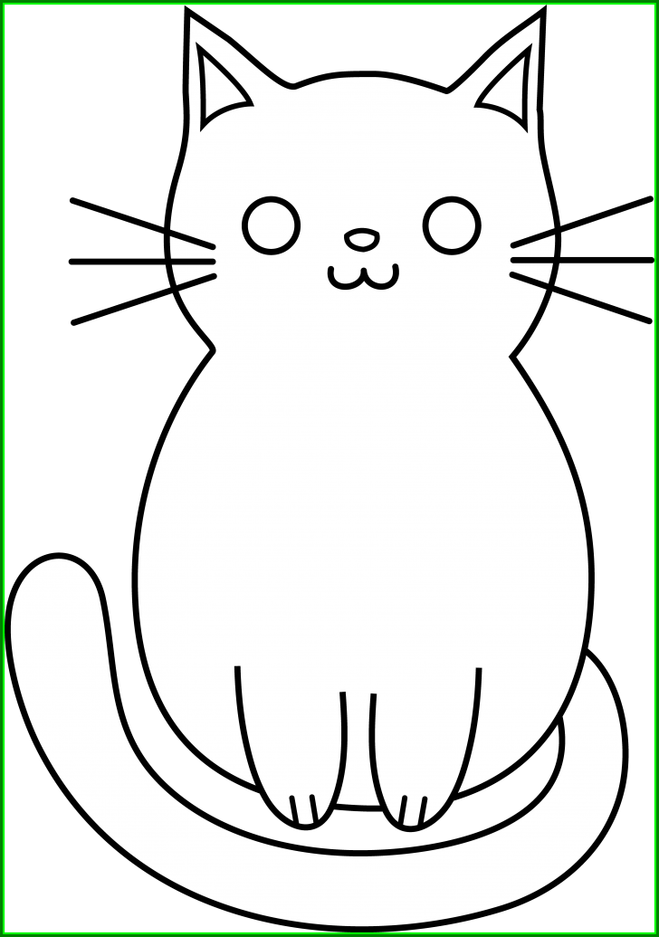 Medium Size Of Easy To Draw Dog Clipart Bone Drawings - Christmas Cat Drawings Easy (728x1035)