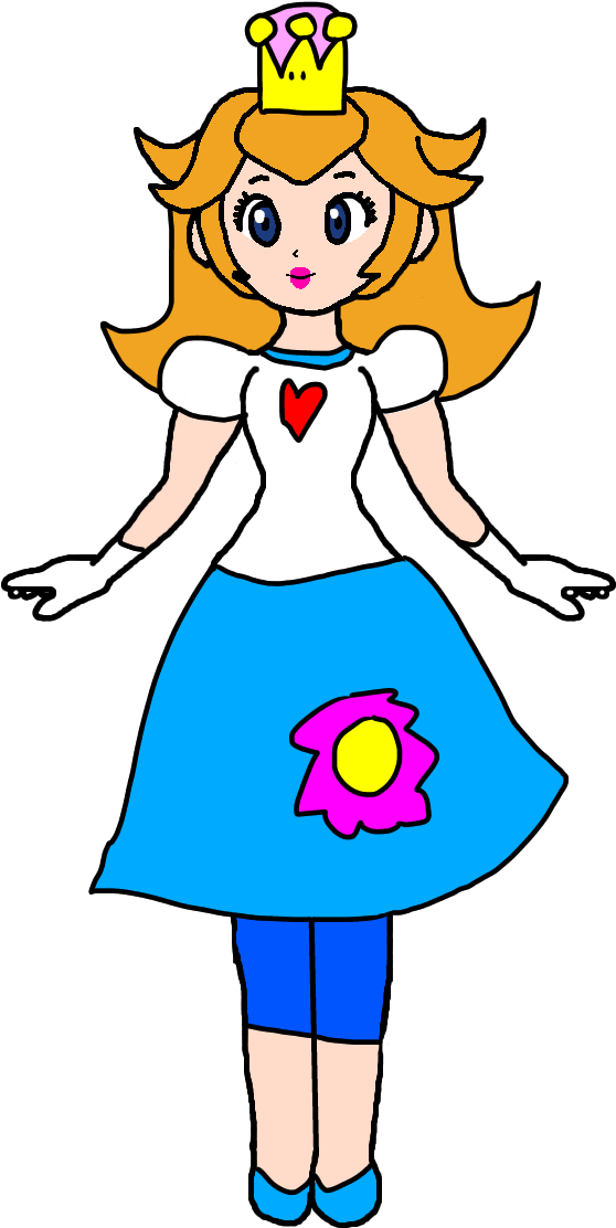 Deviantart Peach As Cinderella (749x1154)