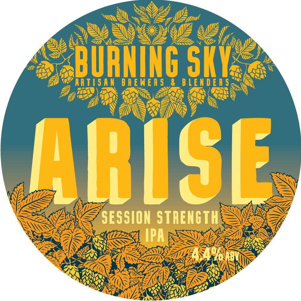 Our Beers - Burning Sky Brewery Arise (1000x1000)