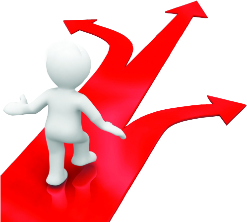 That Customers Are Loyal To Quality, Not The Company - Make A Decision Clipart (510x480)