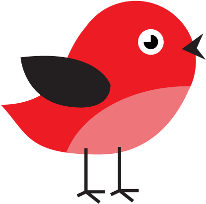 Little Bird On Twitter - Perching Bird (429x426)